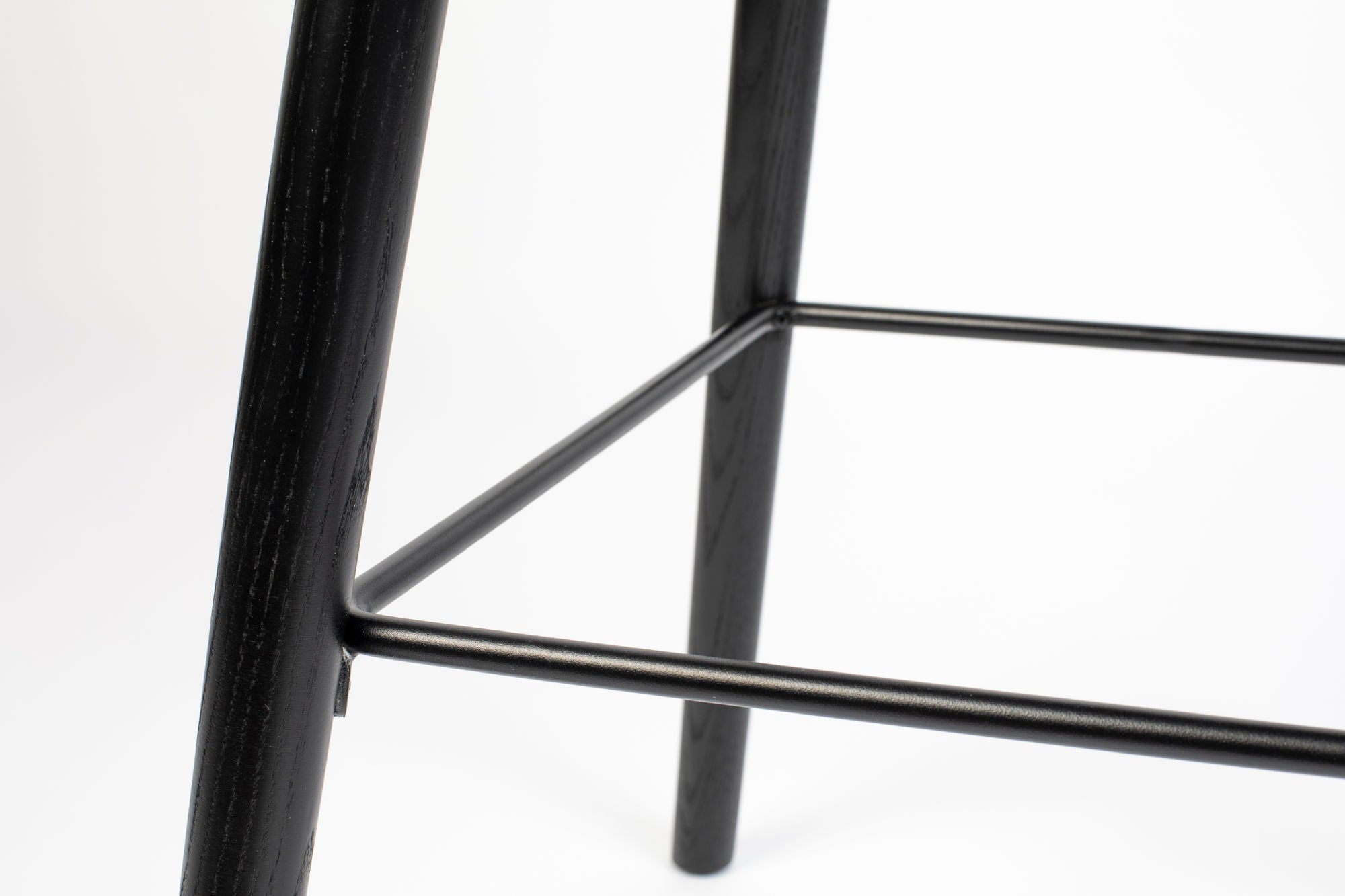 Zuiver Set of 2 Albert Kuip All Black Counter Stool